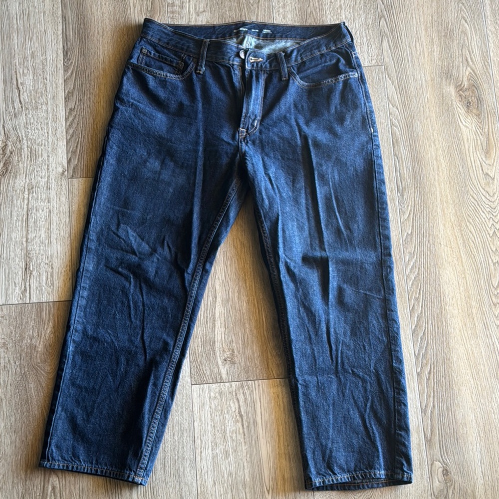 Men’s Old Navy Loose Fit Jeans Dark Wash, 36x30